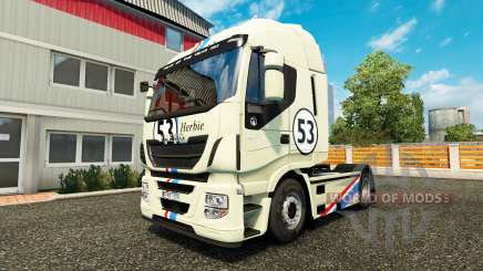 Herbie-skin für Iveco-Zugmaschine für Euro Truck Simulator 2