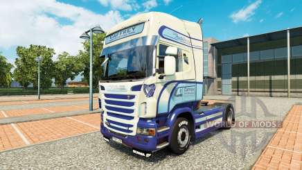 Caffrey Internationale de la peau pour Scania camion pour Euro Truck Simulator 2