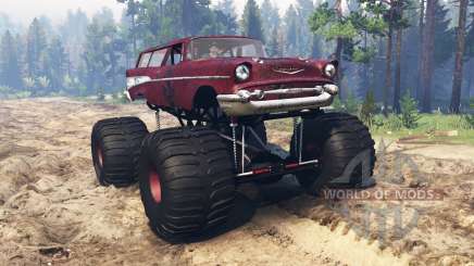 Chevrolet Bel Air Wagon 1957 [monster] für Spin Tires