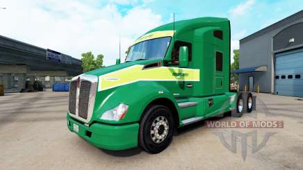 La peau sur Freightlines tracteur Kenworth pour American Truck Simulator