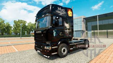 Joker-skin für den Scania truck für Euro Truck Simulator 2