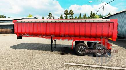 Semi-remorque camion benne pour Euro Truck Simulator 2