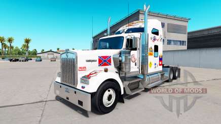 Haut MS die truck-Kenworth W900 für American Truck Simulator