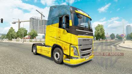 L'Ukraine de la peau pour Volvo camion pour Euro Truck Simulator 2