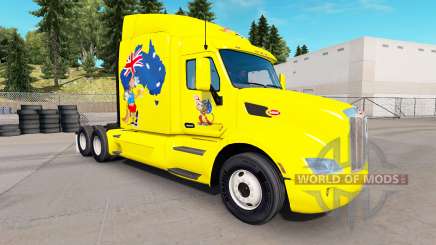 Die Känguru-Haut für die LKW-Peterbilt für American Truck Simulator