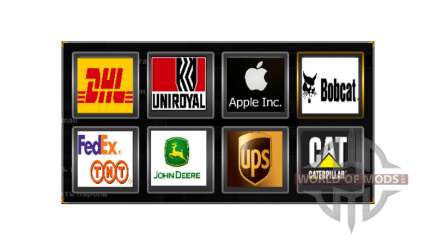 Les Logos d'entreprises pour American Truck Simulator
