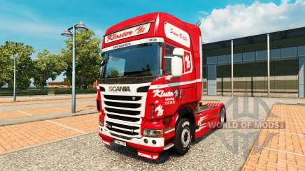 La peau Kloster sur tracteur Scania pour Euro Truck Simulator 2