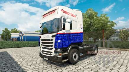 Yearsley de la peau pour Scania camion pour Euro Truck Simulator 2