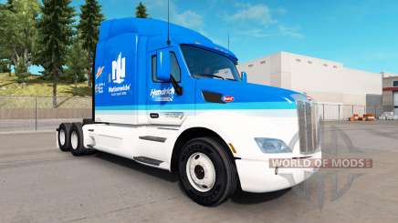 La peau Hendrick à l'échelle Nationale pour camion Peterbilt pour American Truck Simulator