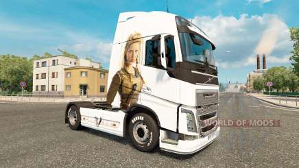 Wikinger skin für Volvo-LKW für Euro Truck Simulator 2