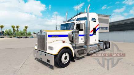 La peau sur le Bicentenaire de la v2.0 camion-tracteur Kenworth W900 pour American Truck Simulator