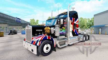 La peau de la Reine sur le camion Kenworth W900 pour American Truck Simulator