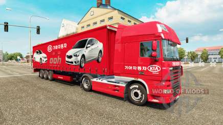 Peaux Société de location de Voitures sur les camions pour Euro Truck Simulator 2
