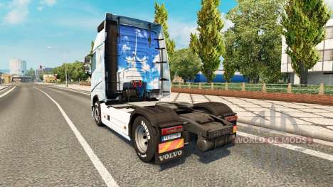 Disparu de la peau pour Volvo camion pour Euro Truck Simulator 2