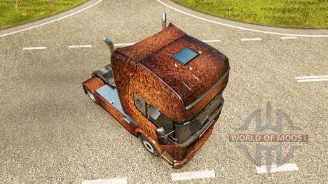 Ferrugem de la peau pour Scania camion pour Euro Truck Simulator 2