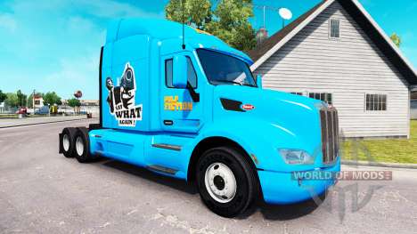 Pulp Fiction de la peau pour le camion Peterbilt pour American Truck Simulator