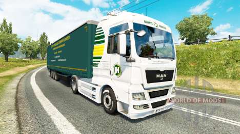 Jeffrys Transport de marchandises de la peau pou pour Euro Truck Simulator 2