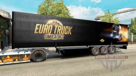 Une collection de peaux pour les remorques pour Euro Truck Simulator 2