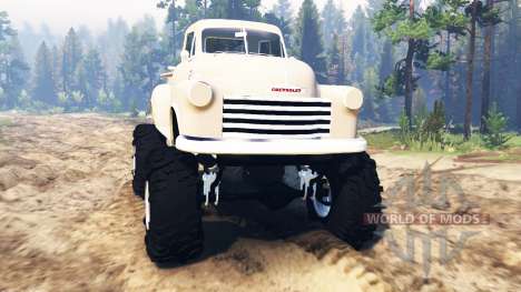 Chevrolet 3100 1951 pour Spin Tires