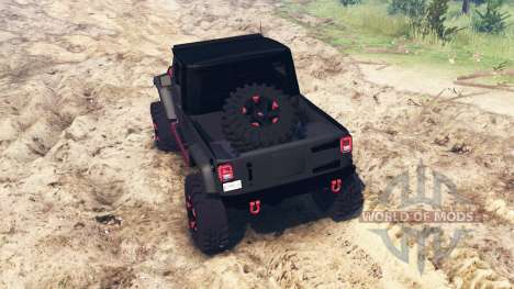 Jeep Wrangler JK8 pour Spin Tires