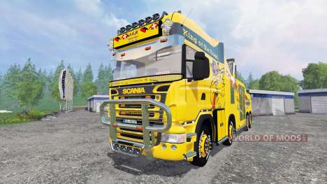 Scania R500 [tow truck] pour Farming Simulator 2015