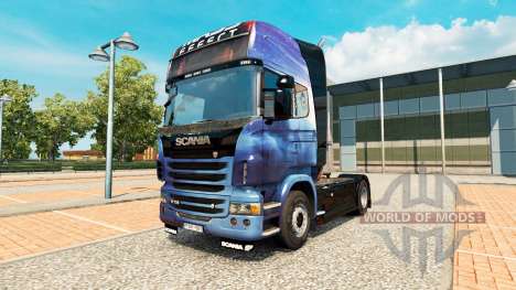 Mass Effect skin für Scania-LKW für Euro Truck Simulator 2