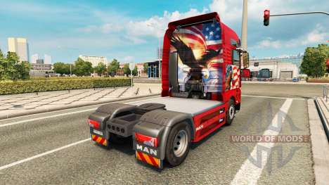 La peau Adler tracteur HOMME pour Euro Truck Simulator 2
