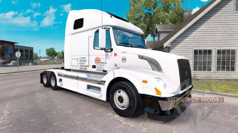 L'aube Express de la peau pour les camions Volvo pour American Truck Simulator