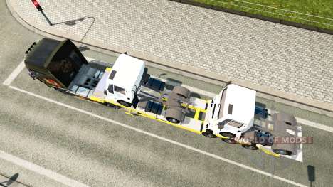 Bas de balayage avec des Ford camions de Fret pour Euro Truck Simulator 2