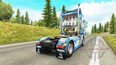 L'Argentine Copa 2014 de la peau pour Scania cam pour Euro Truck Simulator 2