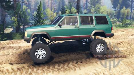 Jeep Cherokee XJ 1996 v2.0 pour Spin Tires