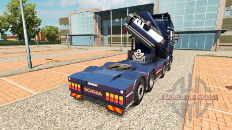 Chassis 8x4 Scania pour Euro Truck Simulator 2