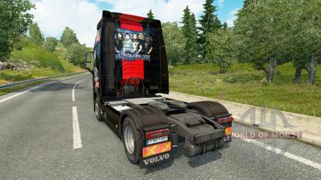 Iron Maiden peau pour Volvo camion pour Euro Truck Simulator 2