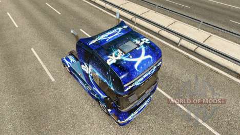 Dub Step skin für Scania-LKW für Euro Truck Simulator 2