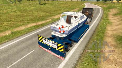 Low-frame Schleppnetzen Boot für Euro Truck Simulator 2