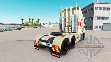 Haut Multicolor Traktor Kenworth K200 für American Truck Simulator