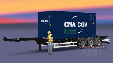 Semi-container Sommer pour Euro Truck Simulator 2