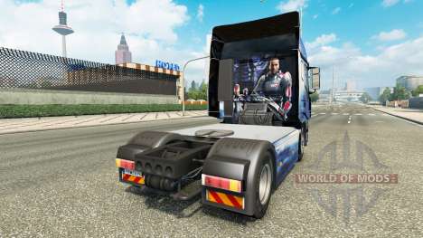 Mass Effect skin für Iveco-Zugmaschine für Euro Truck Simulator 2