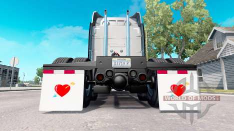 Eine Sammlung von skins für die Kotflügel für American Truck Simulator