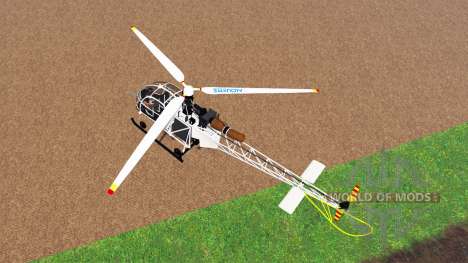 Sud-Aviation Alouette II v2.0 für Farming Simulator 2015