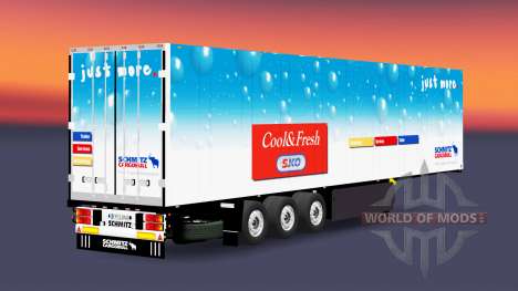 Der kühl-Auflieger-Schmitz Cargobull für Euro Truck Simulator 2