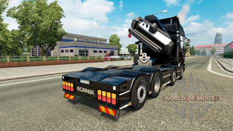 Chassis 8x4 Scania v1.1 für Euro Truck Simulator 2