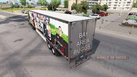 Haut Bay Area Buggs auf dem Anhänger für American Truck Simulator