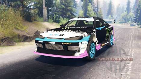 Nissan Silvia S15 Drift pour Spin Tires