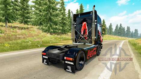 La peau de Coca-Cola tracteur Scania pour Euro Truck Simulator 2