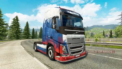 Russland Haut für Volvo-LKW für Euro Truck Simulator 2