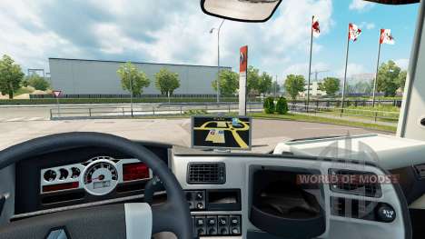 Navigateur GPS pour Renault pour Euro Truck Simulator 2