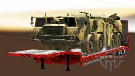Semi Durchführung militärischer Ausrüstung v1.4. für Euro Truck Simulator 2