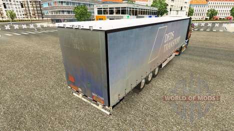 Semitrailer Couronne Paperliner pour Euro Truck Simulator 2