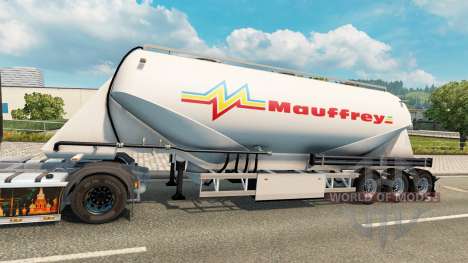Eine Sammlung von skins auf Zement-Auflieger für Euro Truck Simulator 2